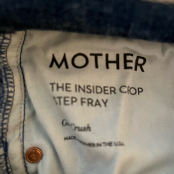 Mother the insider step crop fray in girl crush - Picture 5 of 5